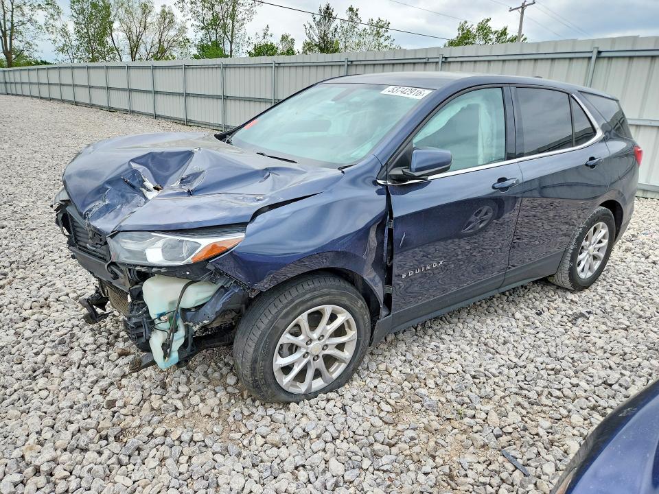 2018 Chevrolet Equinox მანქანა იყიდება აუქციონზე, vin: 3GNAXSEV0JS580738, აუქციონის ნომერი: 53742916