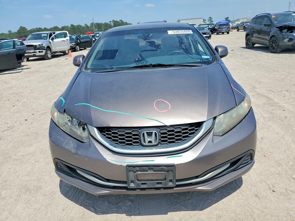 Продажа на аукционе авто 2013 Honda Civic, vin: 19XFB2E51DE099302, номер лота: 53835886