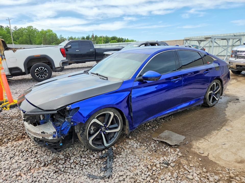 54512126 :رقم المزاد ، 1HGCV2F34JA019885 vin ، 2018 Honda Accord مزاد بيع