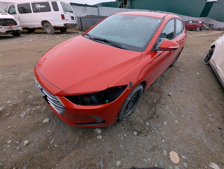 Продажа на аукционе авто 2018 Hyundai Elantra, vin: KMHD84LFXJU658402, номер лота: 52914626