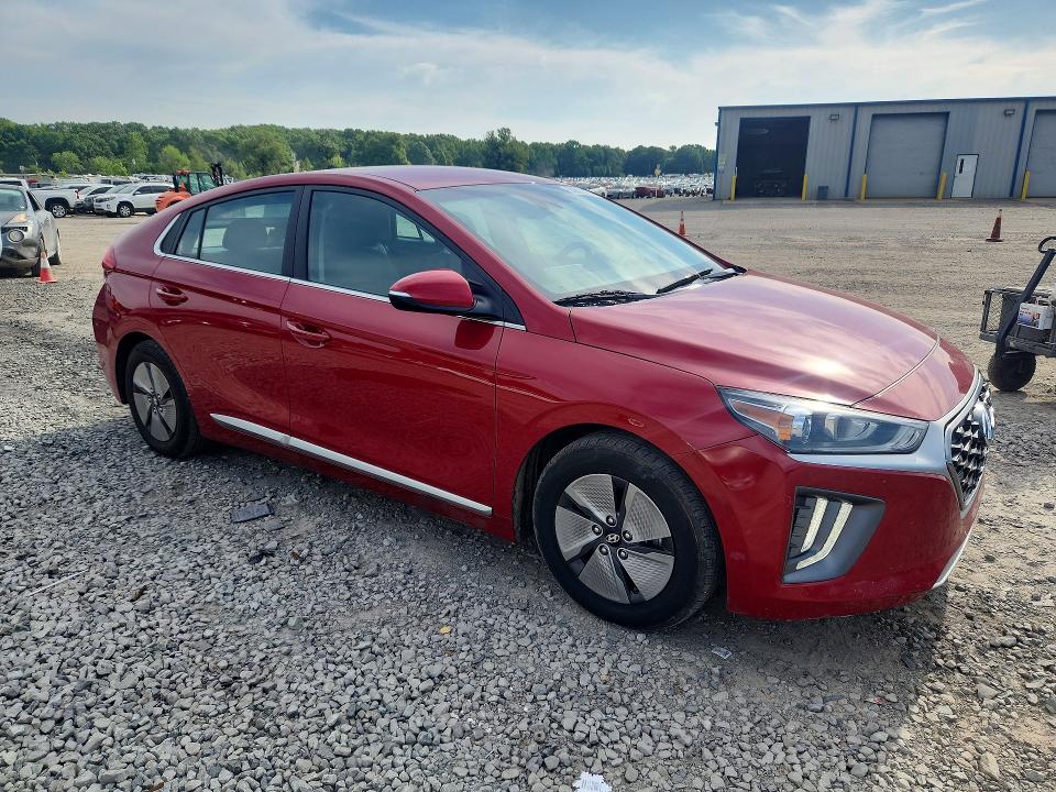 2021 Hyundai Ioniq Hybrid მანქანა იყიდება აუქციონზე, vin: KMHC75LC7MU257923, აუქციონის ნომერი: 53622016