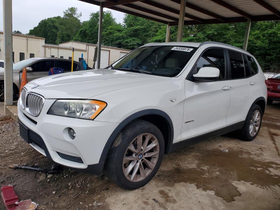 2013 Bmw X3 მანქანა იყიდება აუქციონზე, vin: 5UXWX9C52D0A30447, აუქციონის ნომერი: 54558876