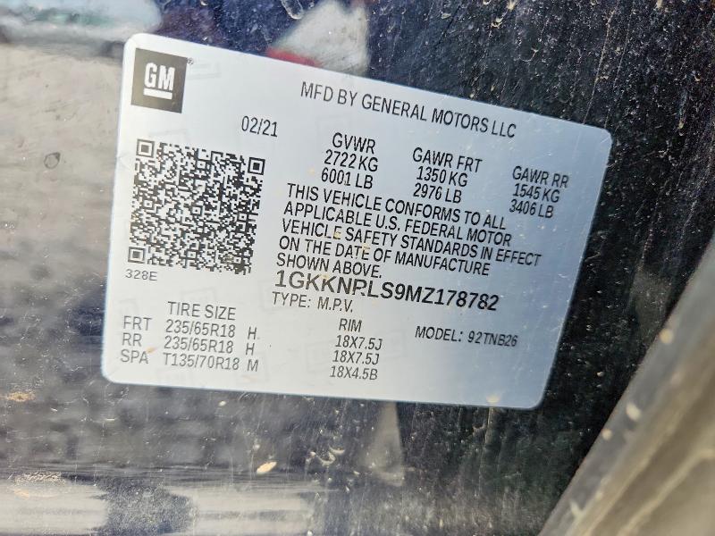 Продажа на аукционе авто 2021 Gmc Acadia, vin: 1GKKNRLS9MZ178782, номер лота: 53021586