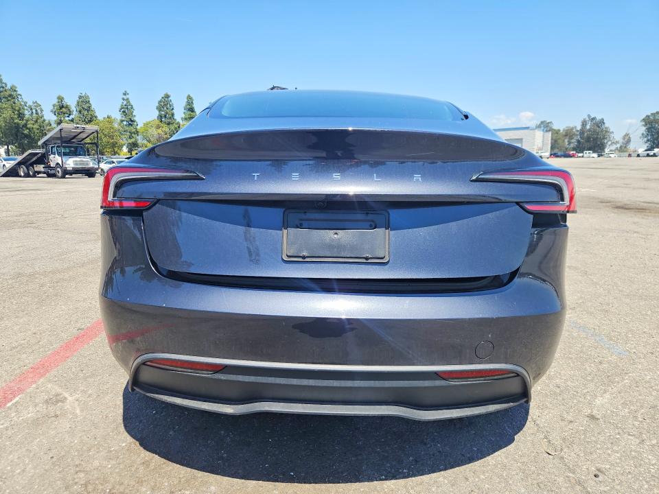 2025 Tesla Model 3 მანქანა იყიდება აუქციონზე, vin: 5YJ3E1EA1SF025239, აუქციონის ნომერი: 51643646