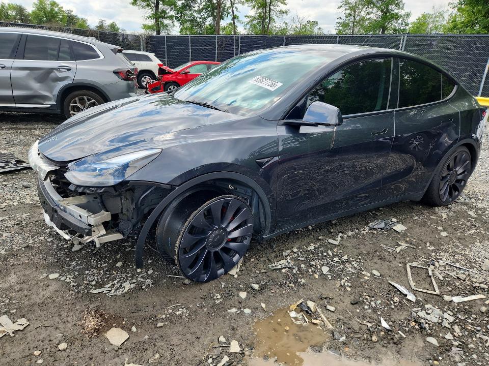 Продажа на аукционе авто 2024 Tesla Model Y, vin: 7SAYGDEF7RF043335, номер лота: 53627756