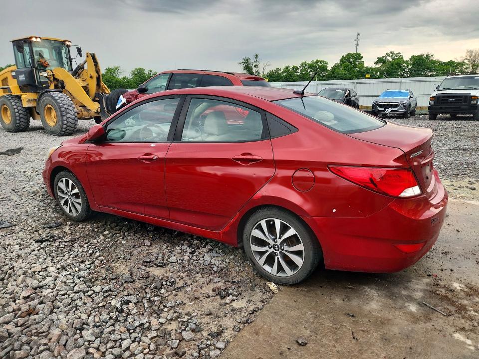 55159436 :رقم المزاد ، KMHCT4AE2HU374972 vin ، 2017 Hyundai Accent مزاد بيع