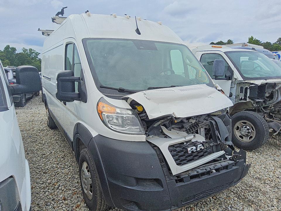 2022 Ram Promaster 2500 მანქანა იყიდება აუქციონზე, vin: 3C6LRVDG4NE133406, აუქციონის ნომერი: 48625516