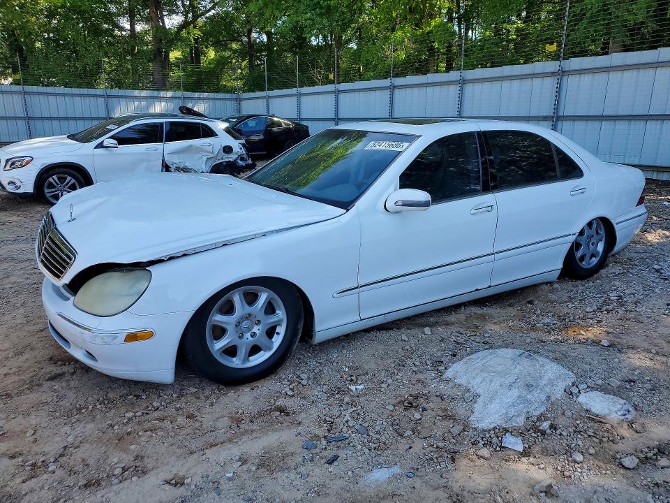 52415686 :رقم المزاد ، WDBNG75J21A155932 vin ، 2001 Mercedes-benz S مزاد بيع