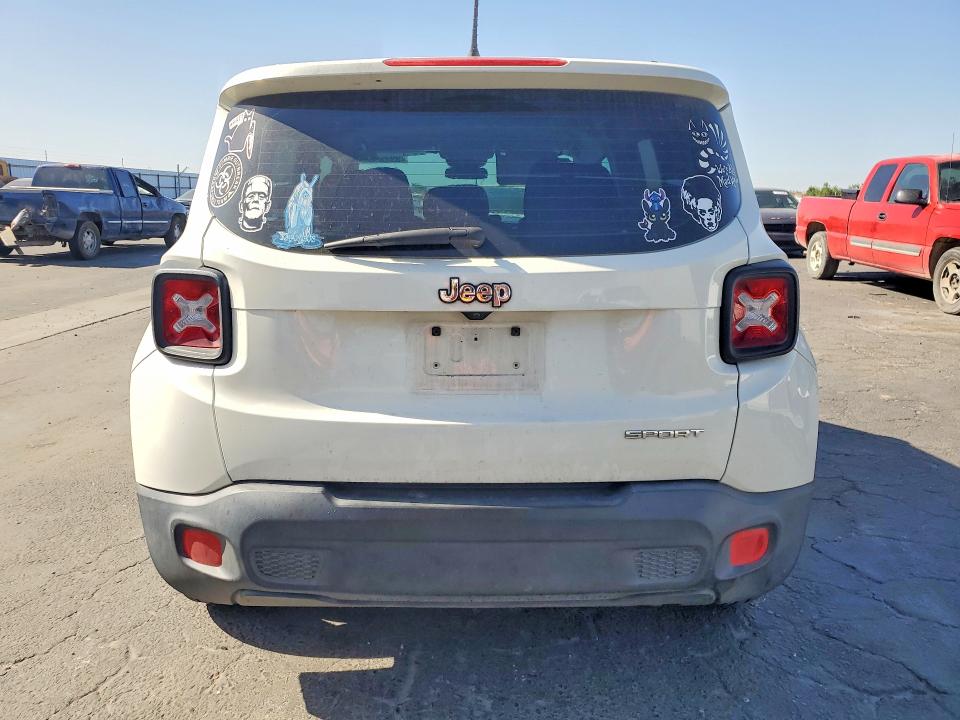 Продаж на аукціоні авто 2016 Jeep Renegade, vin: ZACCJAAT4GPD08205, номер лоту: 53985236