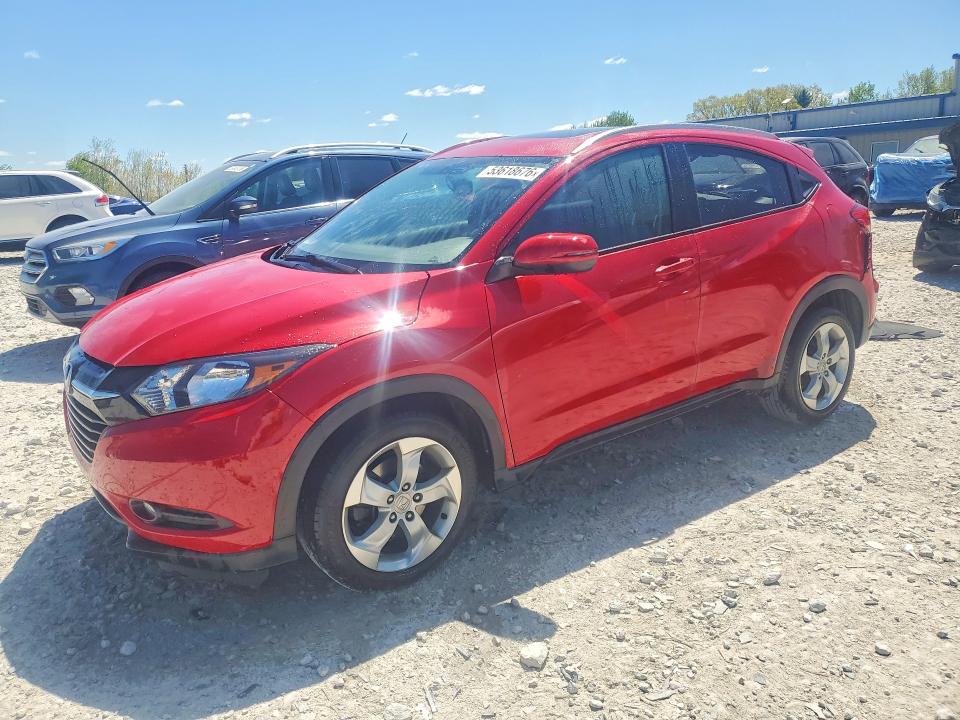 2016 Honda Hr-v მანქანა იყიდება აუქციონზე, vin: 3CZRU6H77GM725970, აუქციონის ნომერი: 53618676