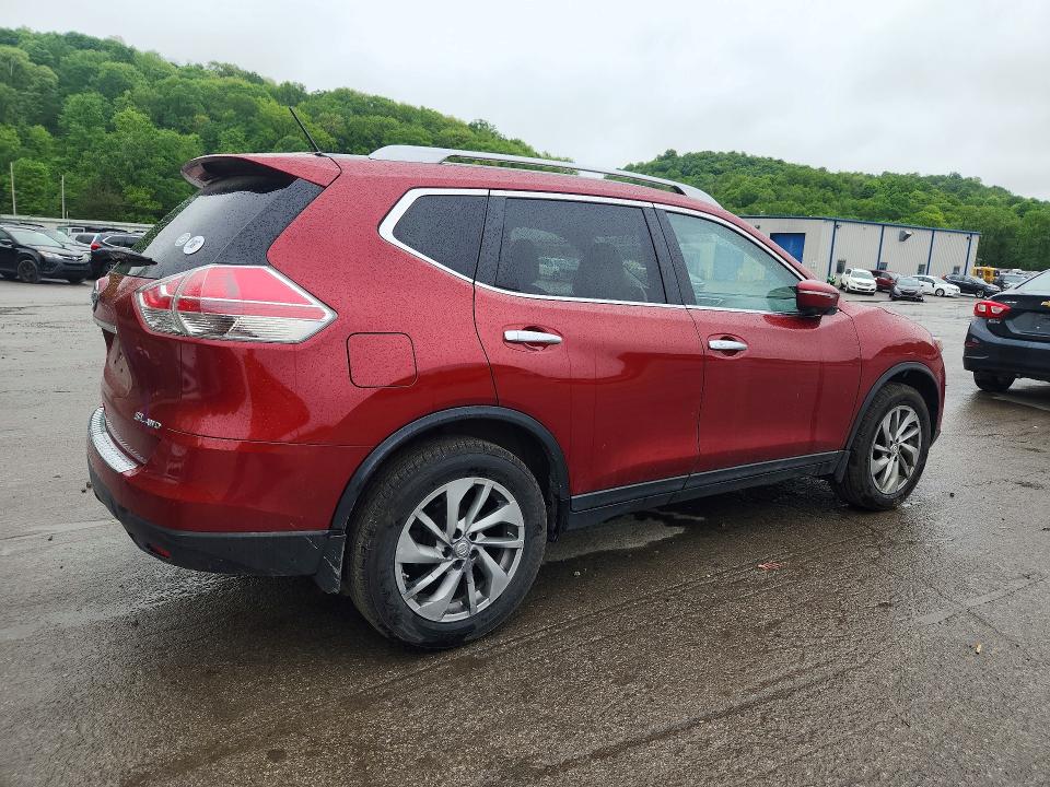 Продажа на аукционе авто 2015 Nissan Rogue, vin: 5N1AT2MV4FC782013, номер лота: 49265856