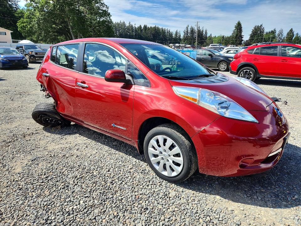 Продажа на аукционе авто 2015 Nissan Leaf, vin: 1N4AZ0CP2FC332909, номер лота: 54098746