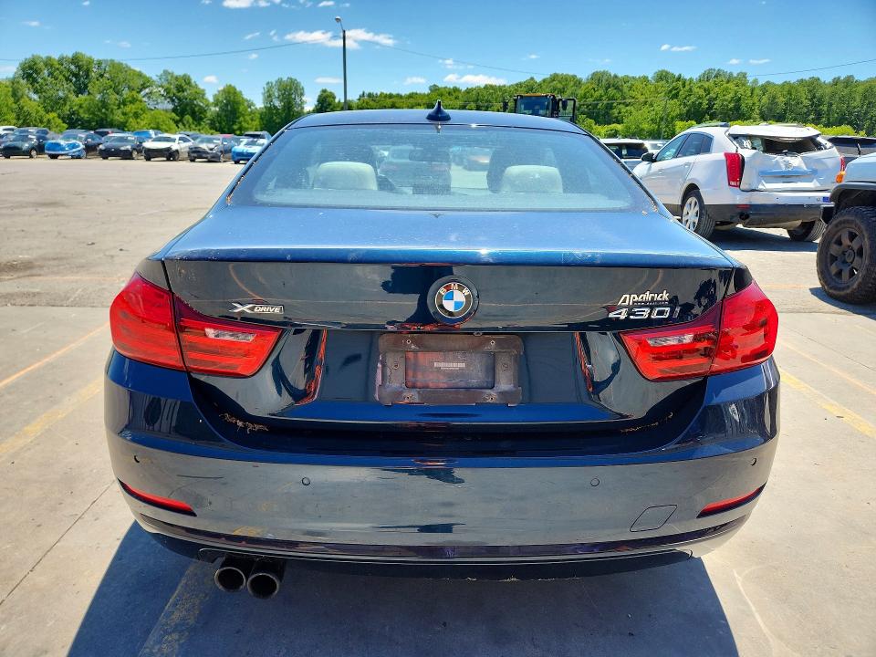 2017 Bmw 430xi მანქანა იყიდება აუქციონზე, vin: WBA4R9C58HK878582, აუქციონის ნომერი: 53142836