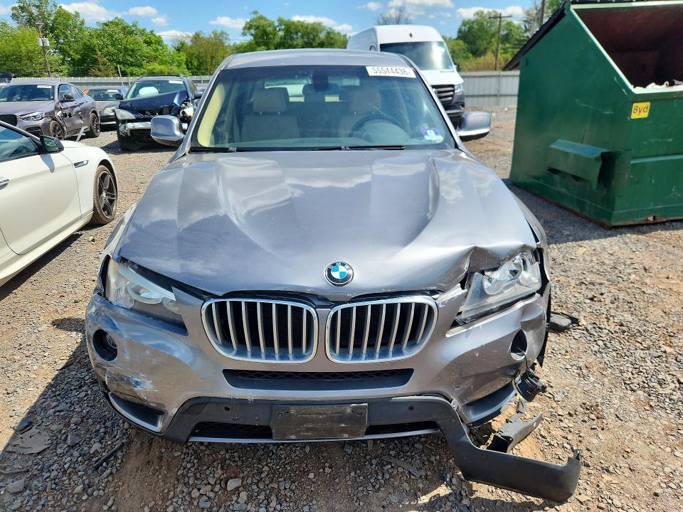 Aukcja sprzedaży 2011 Bmw X3, vin: 5UXWX5C5XBL712364, numer aukcji: 55544436