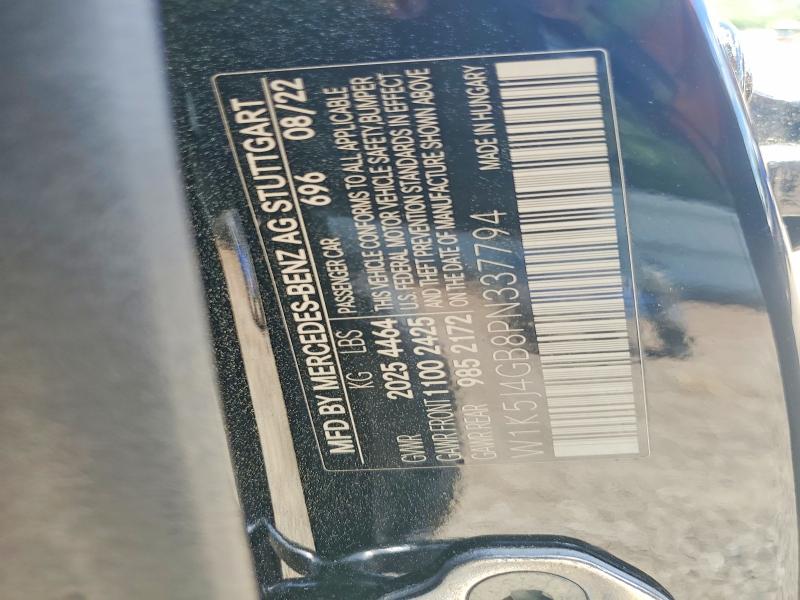 Продажа на аукционе авто 2023 Mercedes-benz Cla, vin: W1K5J4GB8PN337794, номер лота: 52295386