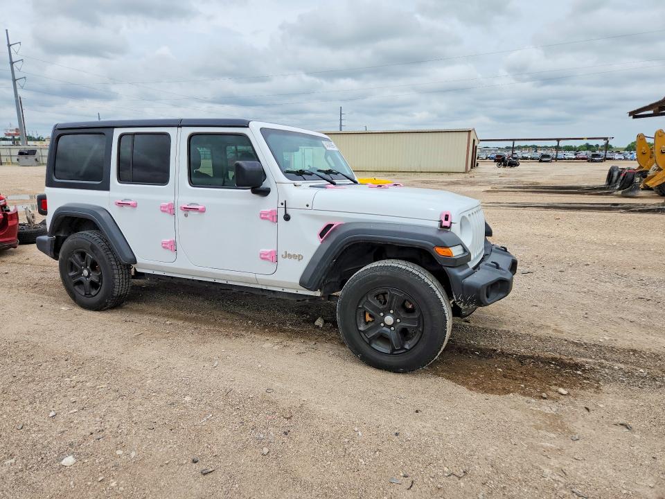 2020 Jeep Wrangler Unlimited მანქანა იყიდება აუქციონზე, vin: 1C4HJXDN1LW129266, აუქციონის ნომერი: 54046996