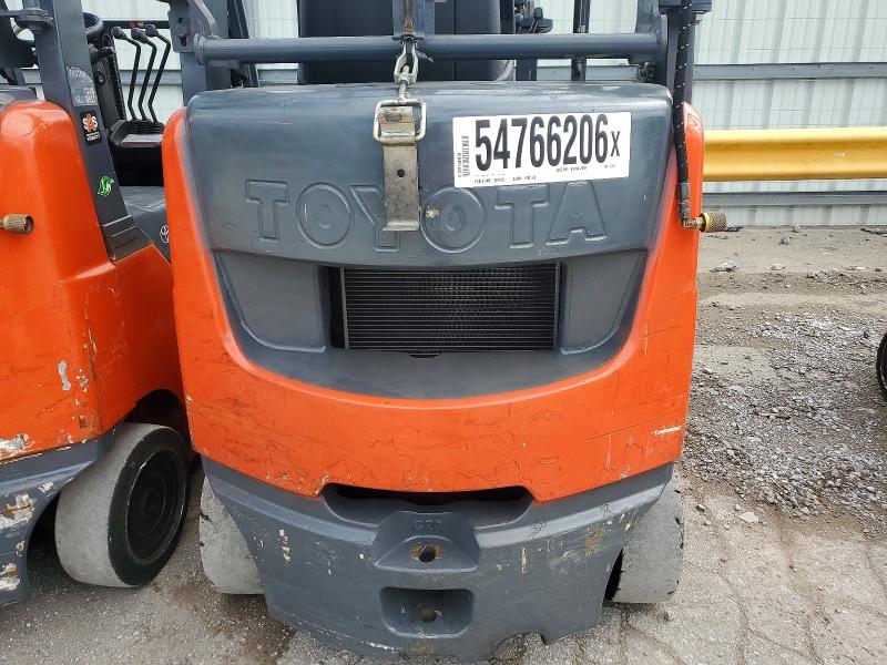 54766206 :رقم المزاد ، 76114 vin ، 2016 Toyota Na-20 Forklift مزاد بيع