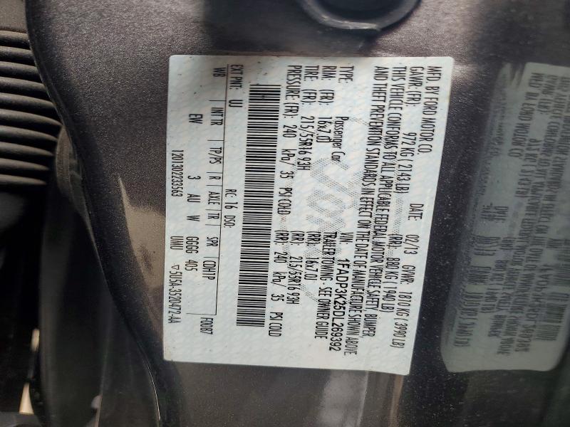 Aukcja sprzedaży 2013 Ford Focus, vin: 1FADP3K25DL269392, numer aukcji: 53240926