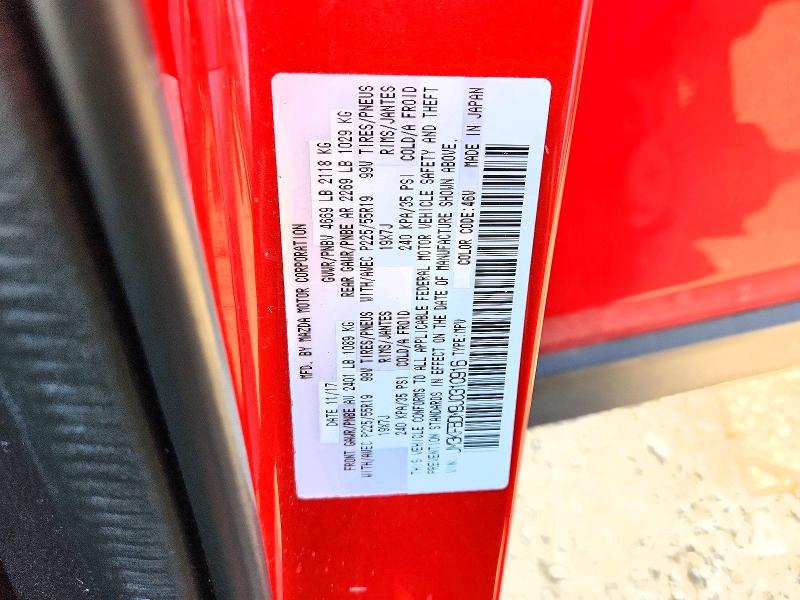 Aukcja sprzedaży 2018 Mazda Cx-5, vin: JM3KFBDM9J0310916, numer aukcji: 55010026