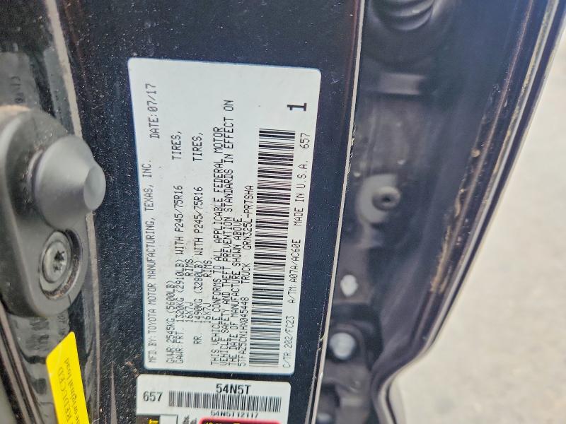 Продаж на аукціоні авто 2017 Toyota Tacoma, vin: 5TFAZ5CN1HX045448, номер лоту: 53976136
