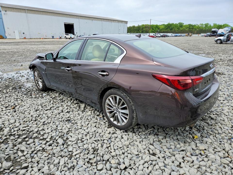 Продаж на аукціоні авто 2018 Infiniti Q50, vin: JN1EV7AR4JM439065, номер лоту: 53276316