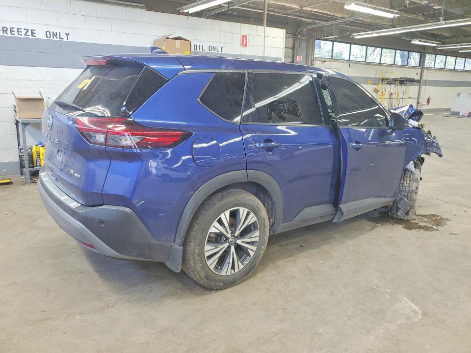 51374686 :رقم المزاد ، 5N1AT3BB1MC712853 vin ، 2021 Nissan Rogue مزاد بيع
