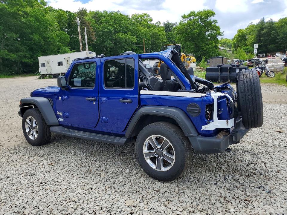 2020 Jeep Wrangler Unlimited მანქანა იყიდება აუქციონზე, vin: 1C4HJXDG9LW121143, აუქციონის ნომერი: 54310886