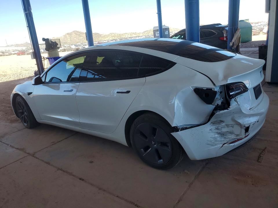 2022 Tesla Model 3 მანქანა იყიდება აუქციონზე, vin: 5YJ3E1EB0NF160239, აუქციონის ნომერი: 53342206