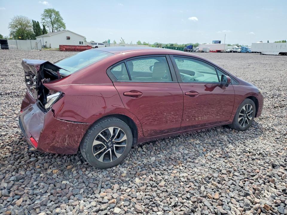 Продаж на аукціоні авто 2015 Honda Civic, vin: 19XFB2F83FE071254, номер лоту: 53899396