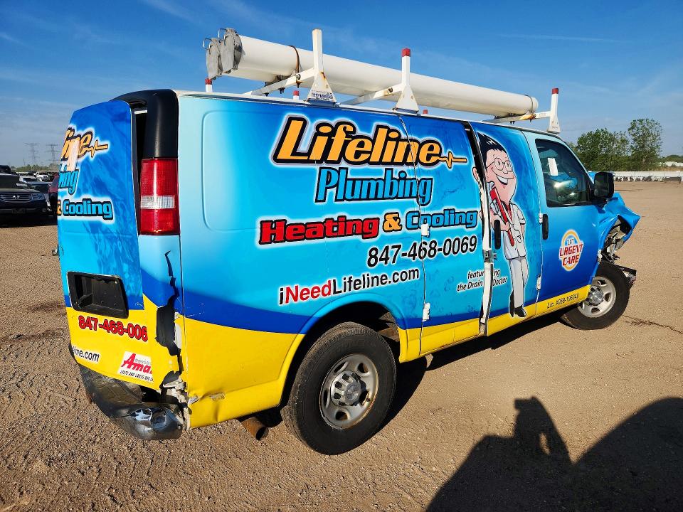 Aukcja sprzedaży 2017 Chevrolet Express G2500, vin: 1GCWGAFF5H1169735, numer aukcji: 54871646