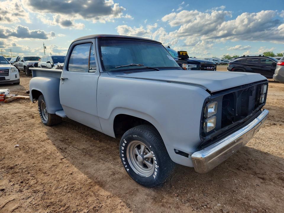 Aukcja sprzedaży 1979 Dodge Pick Up, vin: D13JF9S110897, numer aukcji: 52708706