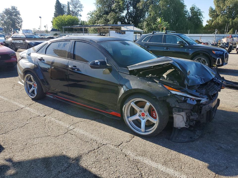 52581146 :رقم المزاد ، KMHLW4AK9NU007365 vin ، 2022 Hyundai Elantra N مزاد بيع
