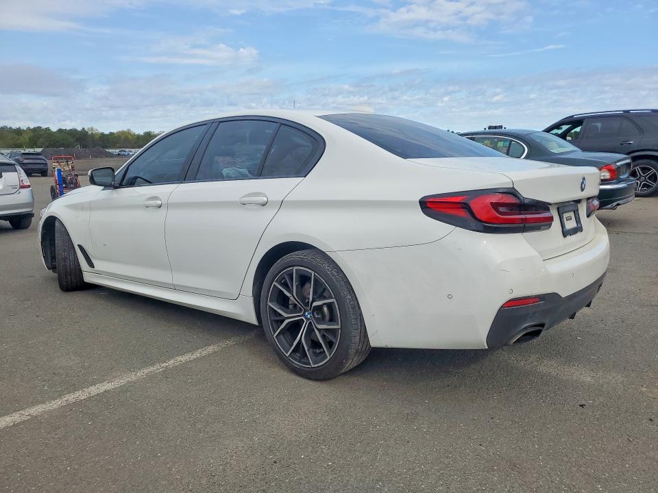 52880736 :رقم المزاد ، WBA53BH09MWW96029 vin ، 2021 Bmw 530 مزاد بيع