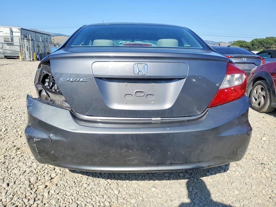 52775036 :رقم المزاد ، 2HGFB2F81CH574508 vin ، 2012 Honda Civic مزاد بيع