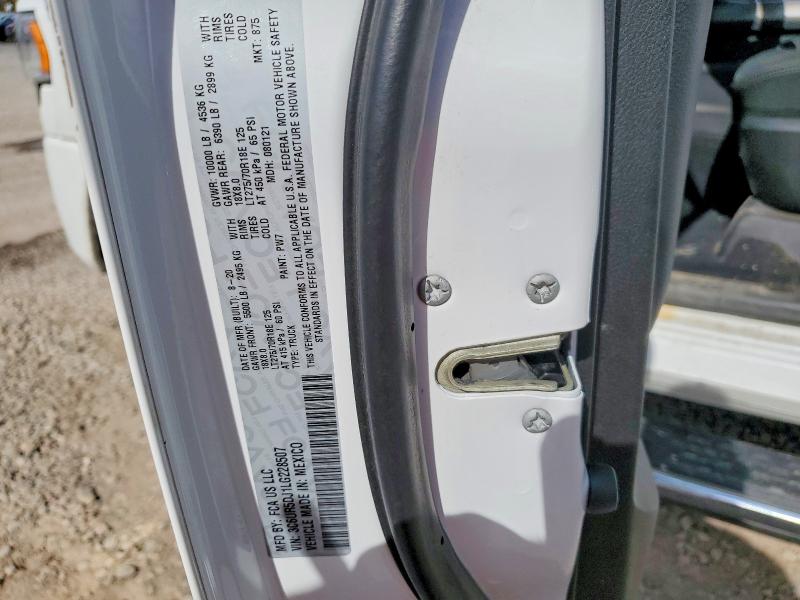 52134746 :رقم المزاد ، 3C6UR5DJ1LG228507 vin ، 2020 Ram 2500 مزاد بيع