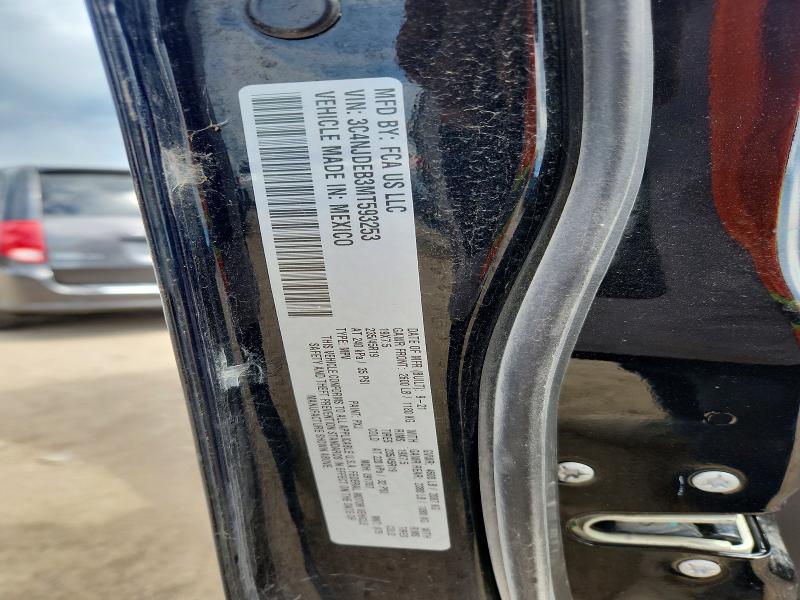 Продаж на аукціоні авто 2021 Jeep Compass, vin: 3C4NJDEB3MT593253, номер лоту: 52243356