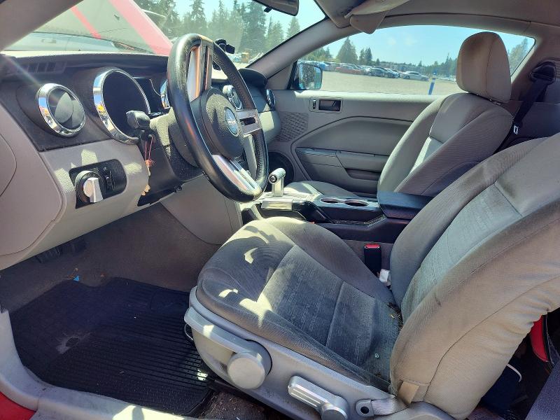 2007 Ford Mustang მანქანა იყიდება აუქციონზე, vin: 1ZVFT80N675272803, აუქციონის ნომერი: 55397326
