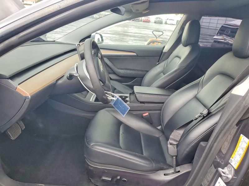 55198096 :رقم المزاد ، 5YJ3E1EB1MF975046 vin ، 2021 Tesla Model 3 مزاد بيع