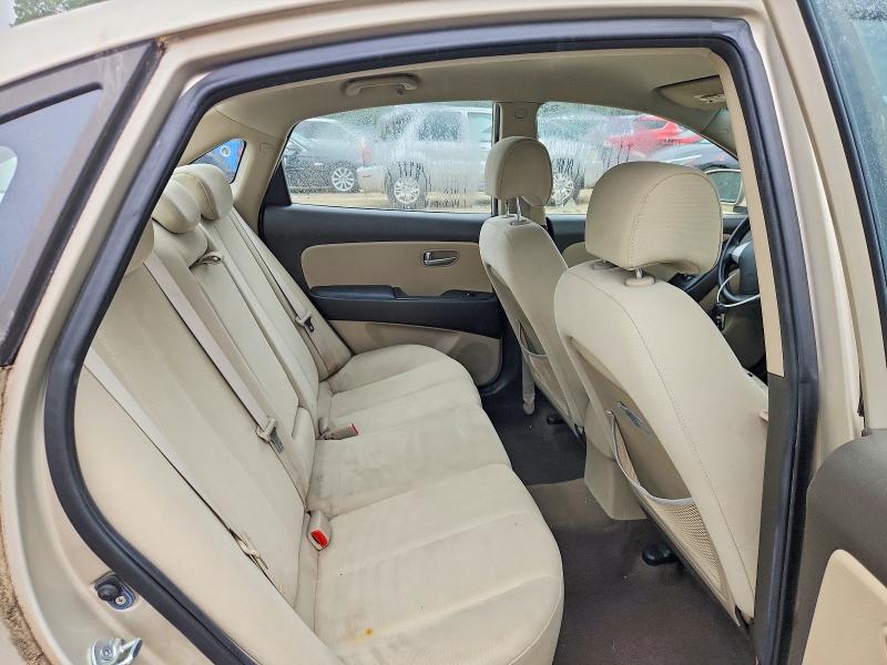 2009 Hyundai Elantra მანქანა იყიდება აუქციონზე, vin: KMHDU46D39U744202, აუქციონის ნომერი: 54211466