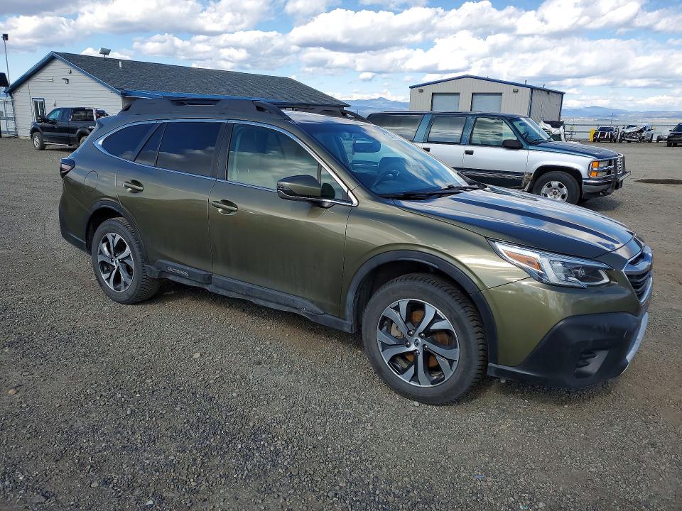 2020 Subaru Outback მანქანა იყიდება აუქციონზე, vin: 4S4BTANC6L3114396, აუქციონის ნომერი: 54116576