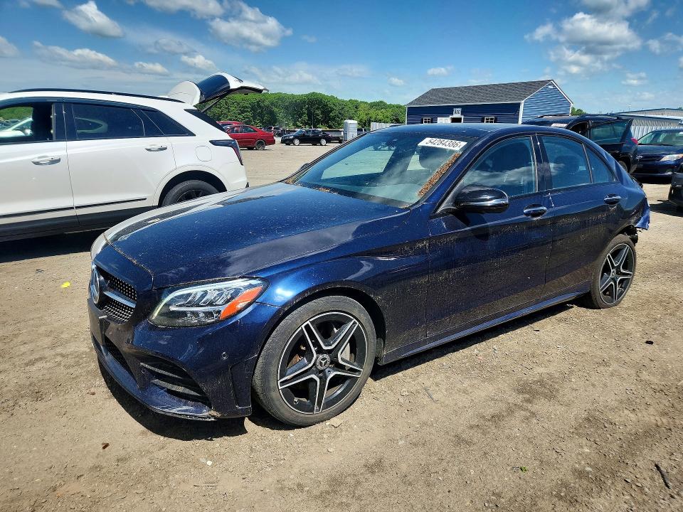 Продажа на аукционе авто 2020 Mercedes-benz C, vin: W1KWF8EB1LR592550, номер лота: 54284386
