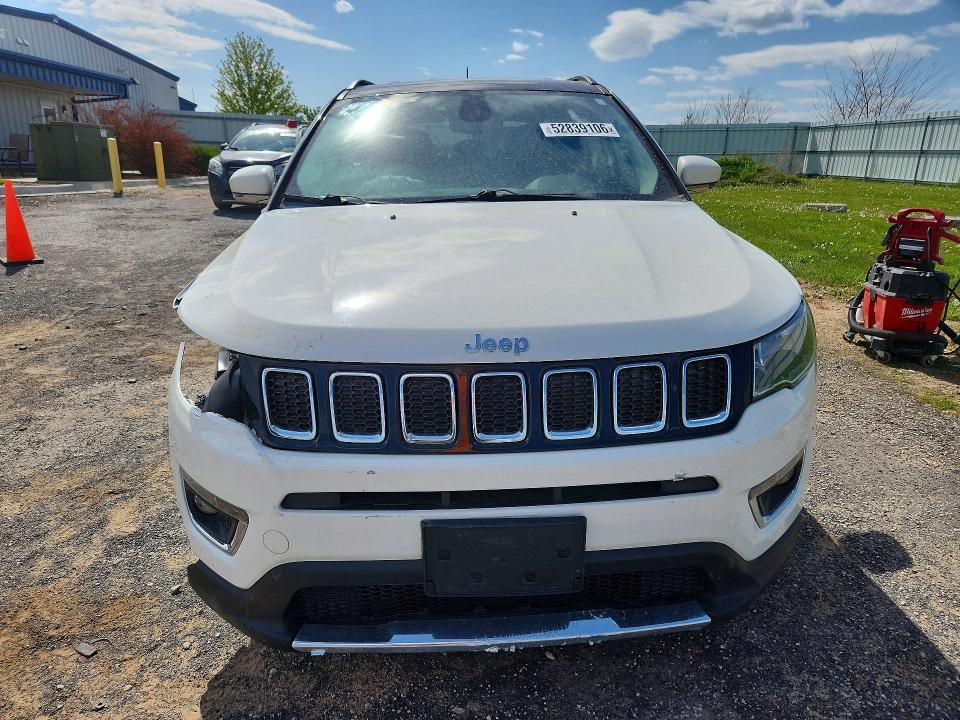 2018 Jeep Compass მანქანა იყიდება აუქციონზე, vin: 3C4NJDCB2JT470350, აუქციონის ნომერი: 52839106