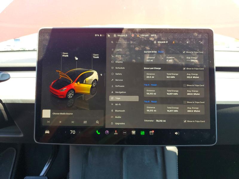Продажа на аукционе авто 2023 Tesla Model Y, vin: 7SAYGDEEXPA106557, номер лота: 51864566