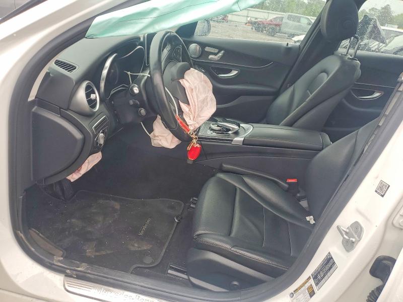 52717796 :رقم المزاد ، 55SWF4KB7FU082266 vin ، 2015 Mercedes-benz C مزاد بيع