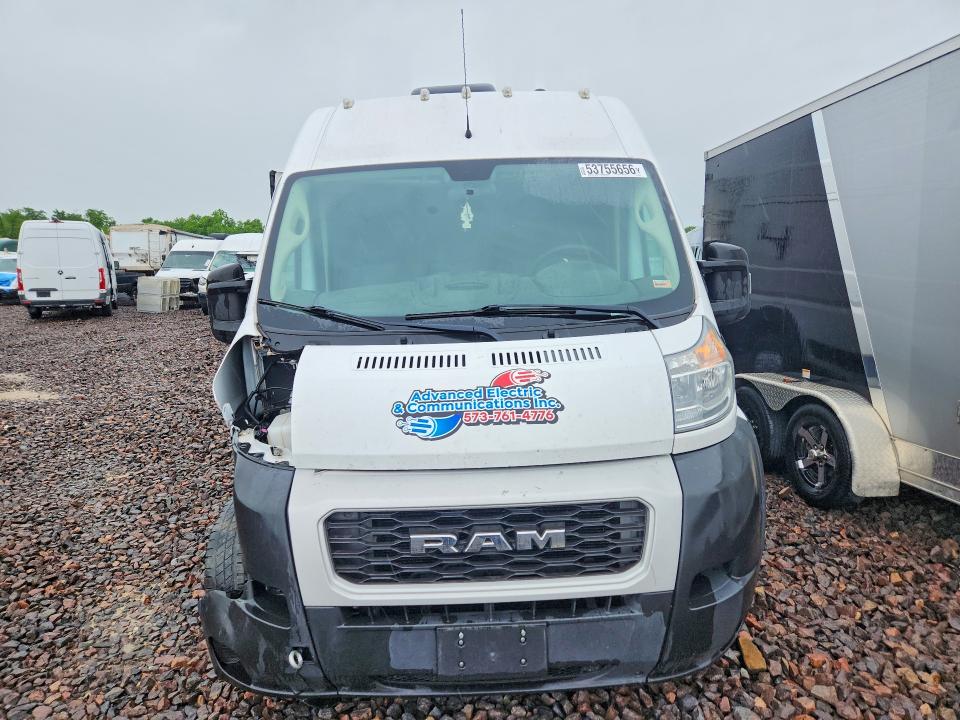 2019 Ram Promaster 2500 მანქანა იყიდება აუქციონზე, vin: 3C6TRVDG1KE523035, აუქციონის ნომერი: 53755656
