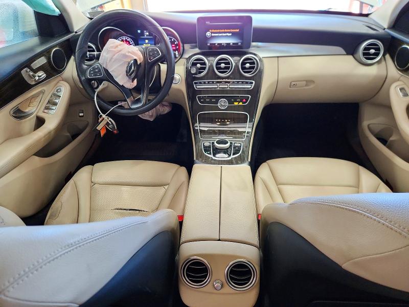 2017 Mercedes-benz C მანქანა იყიდება აუქციონზე, vin: 55SWF4KB7HU181107, აუქციონის ნომერი: 53116866