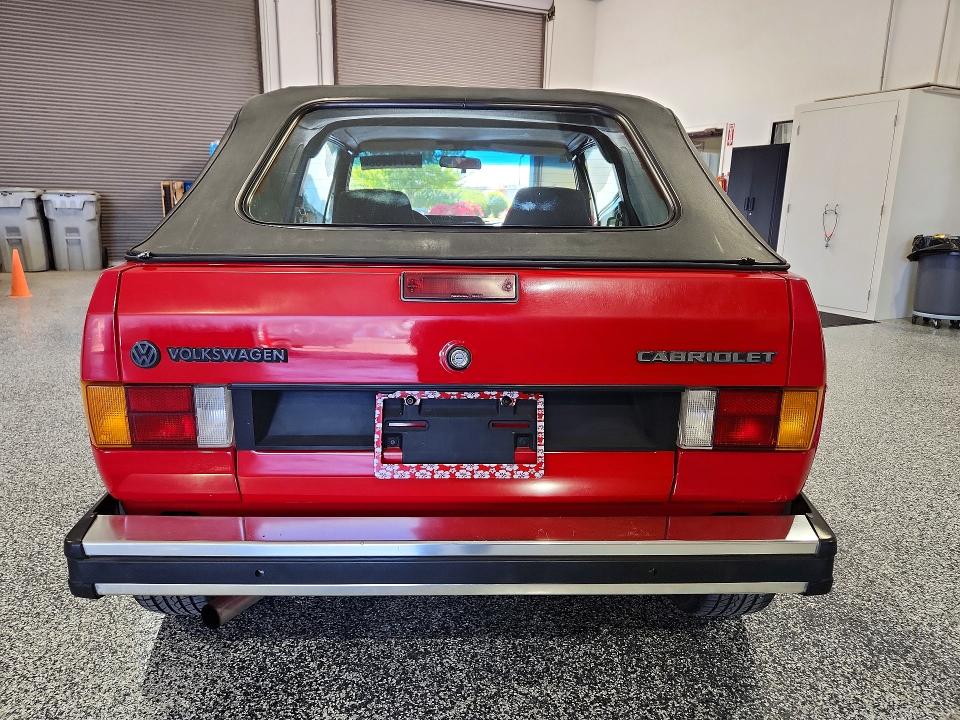 54715656 :رقم المزاد ، WVWCA0151GK002763 vin ، 1986 Volkswagen Cabriolet مزاد بيع