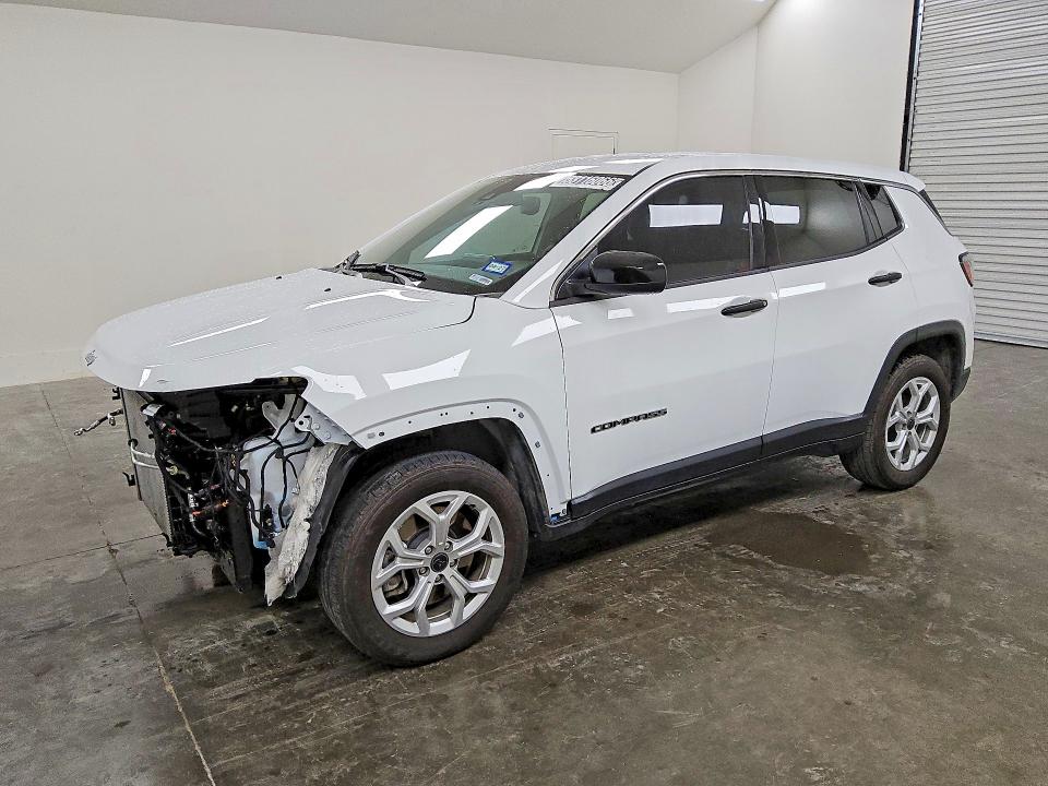 53116066 :رقم المزاد ، 3C4NJDAN7ST539094 vin ، 2025 Jeep Compass مزاد بيع