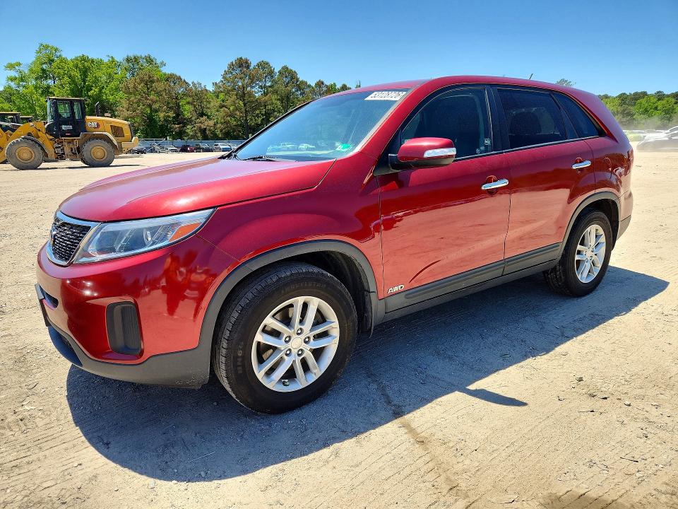 2014 Kia Sorento მანქანა იყიდება აუქციონზე, vin: 5XYKTCA67EG545747, აუქციონის ნომერი: 53128726