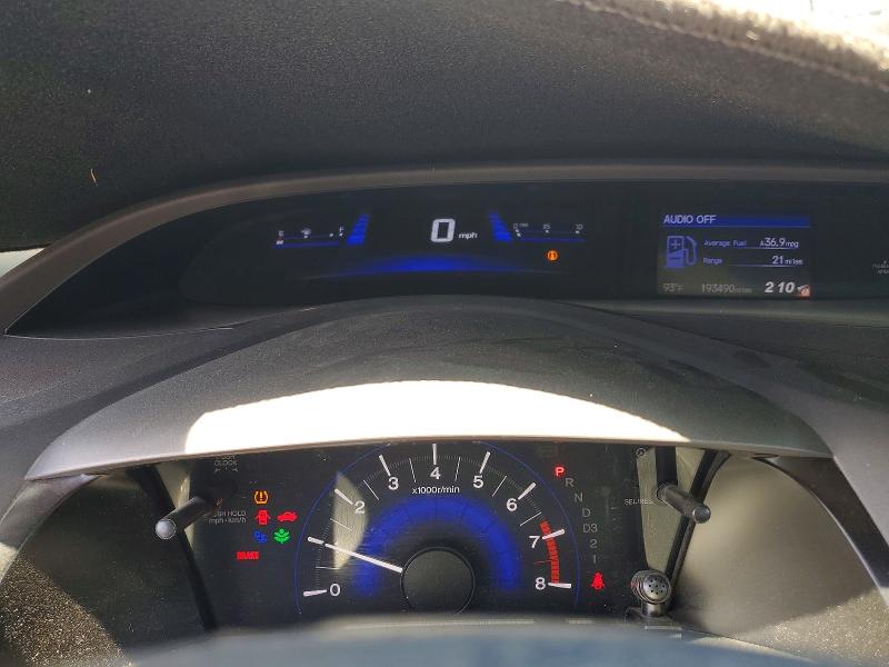 Aukcja sprzedaży 2012 Honda Civic, vin: 19XFB5F58CE000599, numer aukcji: 54873016